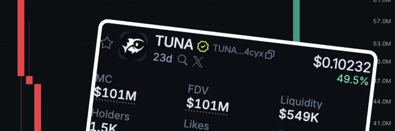 TUNA Meme Coin Surges to $100M FDV: Could This Be the Best Airdrop Execution of 2025?