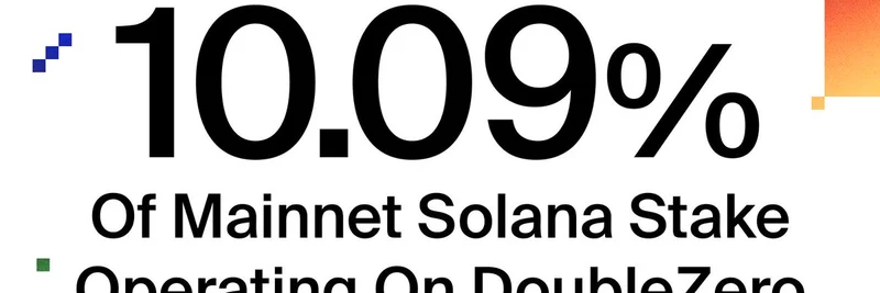 DoubleZero Reaches 10% Solana Stake Milestone: Boosting the Meme Token Ecosystem