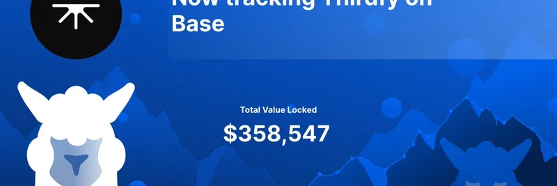 DefiLlama가 이제 Thirdfy를 추적합니다: Base에서 밈 토큰을 활성화하는 AI 기반 DEX Thirdfy