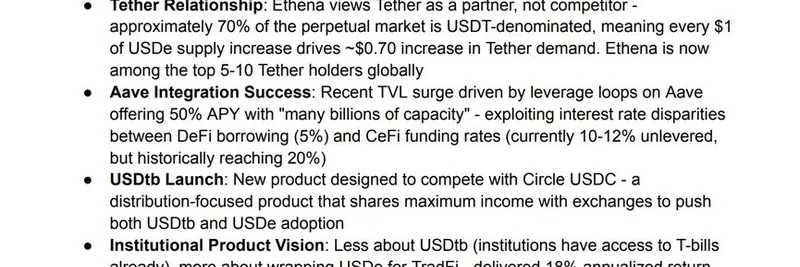 暗号資産のイールド解放：Ethena、Neutrl、USDAIが語るステーブルコインとDeFiイノベーションの洞察