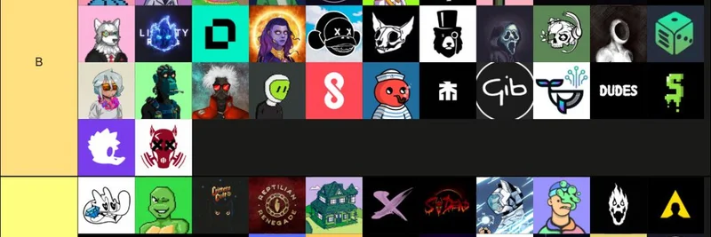 Revisiting the 2023 Solana NFT Tier List: Which Projects Survived into 2025?