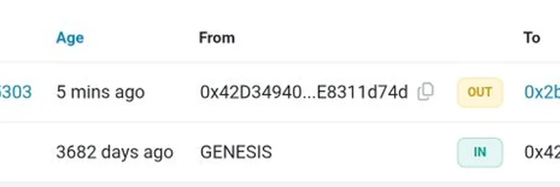 Ethereum ICO Investor Awakens After 10 Years: 158 ETH Now Worth $693K