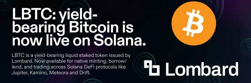 Lombard's Yield-Bearing Bitcoin Launches on Solana: A Game-Changer for Meme Token Liquidity and DeFi