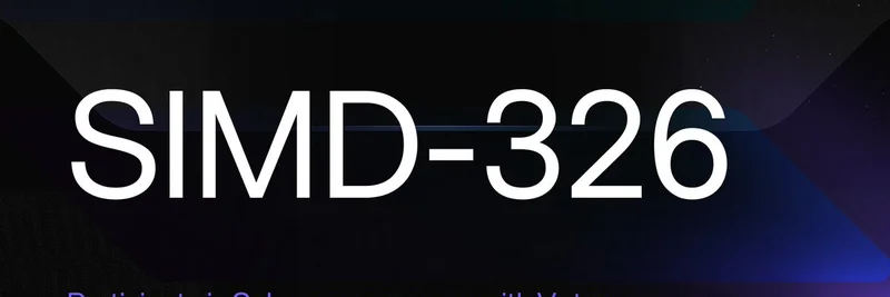 Votex Revolutionizes Solana Governance: Buy Votes on SIMD-326 and BLZE Stakes Now