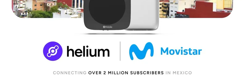 Helium과 Movistar 파트너십: Solana에서 200만 멕시코 가입자에게 DePIN 제공