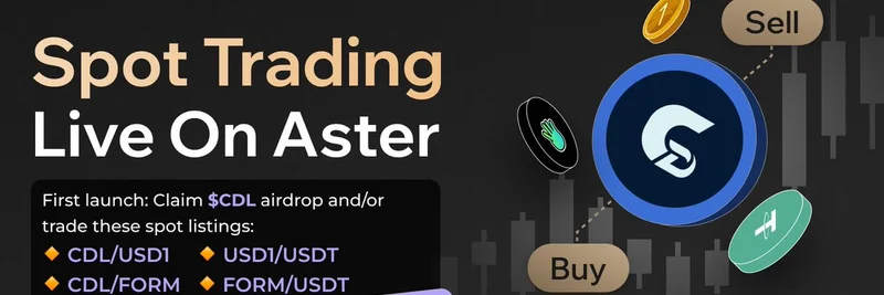 Aster DEX 因技术问题推迟 $CDL 现货交易上线
