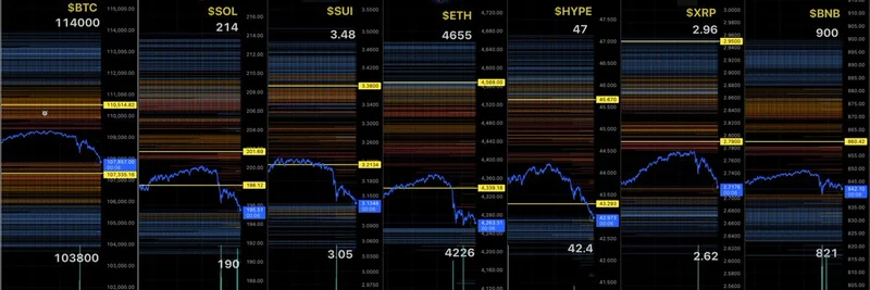 Crypto Liquidation Levels: MartyParty's September 2025 Insights on BTC, SOL, and More