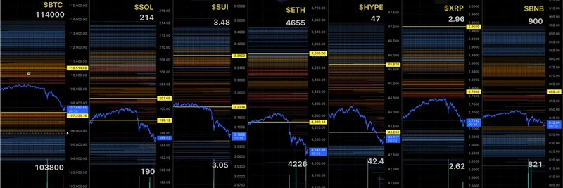 Crypto Liquidation Levels September 2025: MartyParty's Take on Market Bounces and Yellow Line Support