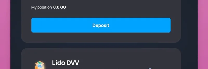 Lido, stETH를 위한 GG Vault와 DVV 출시: 새로운 DeFi 수익 전략