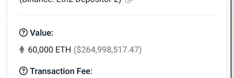 Binance Stakes 60,000 ETH: Implications for Meme Tokens and Crypto Market