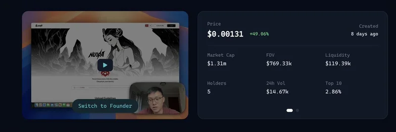 Nuwa 在 Virtuals Protocol 上推出 $NUWA 代币：革新人类搜索，重塑代理人经济