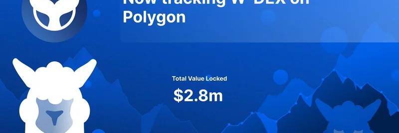 DefiLlama 现已在 Polygon 上追踪 W-DEX：为 Meta Whale 生态的 Meme 代币交易注入活力