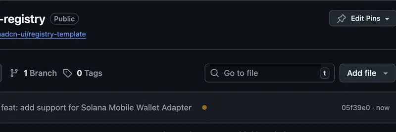 Solana Mobile Wallet Adapter가 Shadcn에 통합되다: Seeker 디바이스용 앱 개발이 더 쉬워집니다