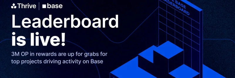 Thrive Protocol, Base 빌더용 리더보드 출시 — 300만 OP 보상