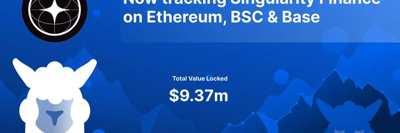 DefiLlama Now Tracks Singularity Finance: AI-DeFi Integration on Major Chains