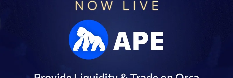 ApeCoin, Solana 상륙: Orca DEX에서 거래 및 유동성 제공 가능
