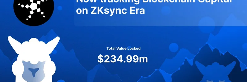 DefiLlama Now Tracks Blockchain Capital on ZKSync Era: Key Insights for DeFi Enthusiasts