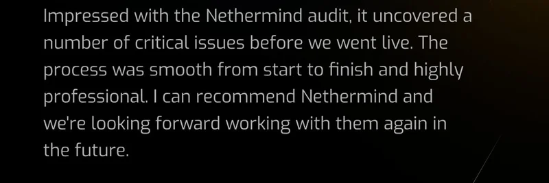 Nethermind Security가 USPD를 감사: NFT 담보 스테이블코인 프로토콜의 주요 리스크 강화