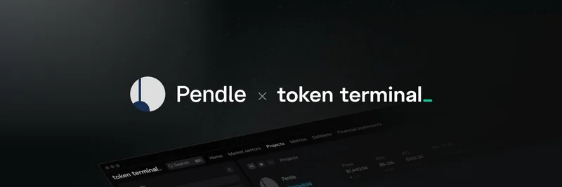 Pendle, Token Terminal과 제휴해 고급 onchain 분석 및 리포팅 강화