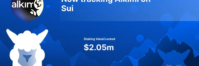DefiLlama 在 Sui 上追踪 Alkimi：去中心化广告的推动力