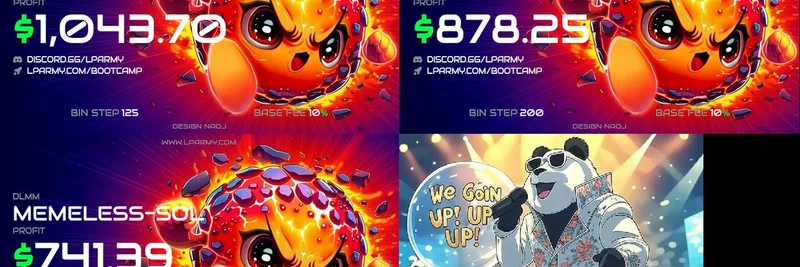 在冷淡市场中驾驭 Solana 的 DLMM：Meteora LP 的 Meme 币获利策略