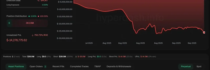 Crypto Whale Deposits $4M USDC to Dodge Liquidation on HyperLiquid ETH Short Amid $26M Losses