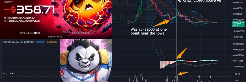 YAC Solana Meme Coin: How RSI(2) and MACD Turned a Potential $2K DLMM Loss into Just -$358