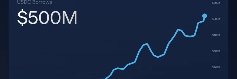 Kamino Finance Surpasses $500M USDC Borrows: First Solana Lending Market Milestone