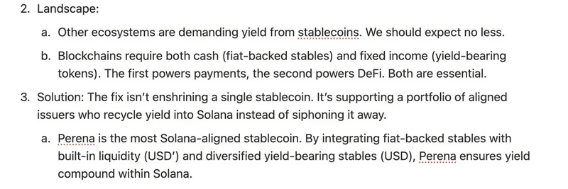 Solana's $450M Stablecoin Drain: Perena Launches USD* to Reinvest Yields Back In