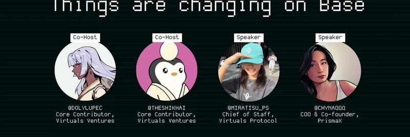 Things Are Changing on Base: Join the X Spaces on AI Agents' Future and Ecosystem Shifts