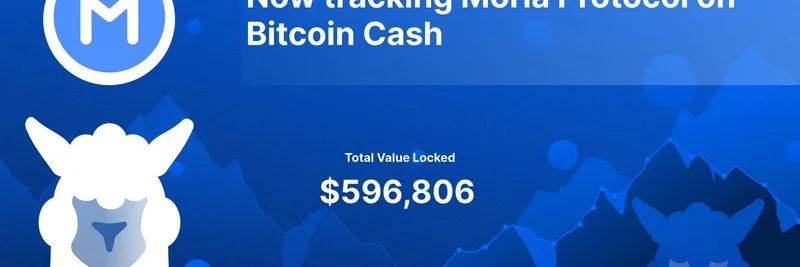 DefiLlamaがBitcoin Cash上のMoria Protocolを追跡開始：BCH DeFi向けのstablecoin借入を解放