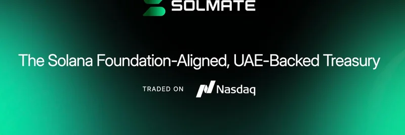 Solmateが始動：UAE支援のSolanaトレジャリーが3億ドル分のSOLを目指す — ミームコインへの追い風か？