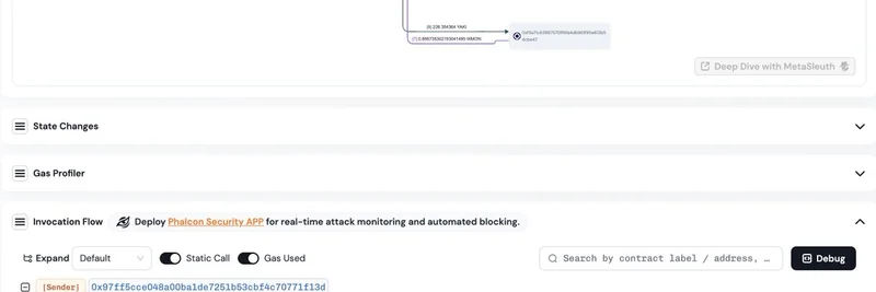 BlockSec's Phalcon Explorer Now > ***- The article will tie in Monad, a high-performance EVM-compatible layer 1 blockchain, as technological news for blockchain practitioners.*** Supports Monad Testnet: Enhancing Blockchain Transaction Analysis