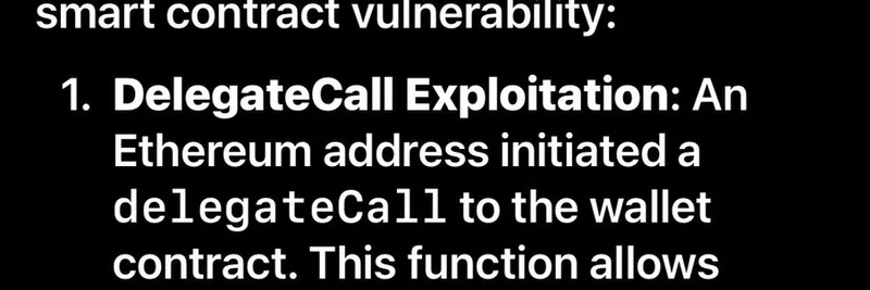 UXLINK Hack: DelegateCall Vulnerability Leads to $28M Ethereum Theft and Token Dump