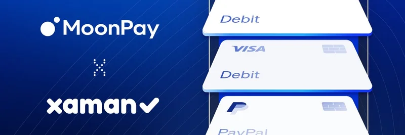 Xaman Wallet 集成 MoonPay Sell 功能，实现无缝 XRP 与 RLUSD 交易