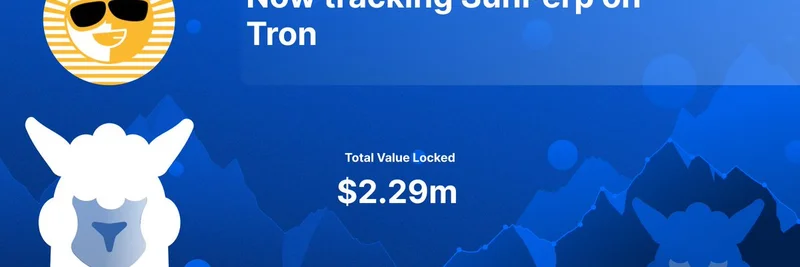 SunPerp on Tron Now Tracked by DefiLlama: TVL Hits $2.29M and What It Means for Meme Token Traders