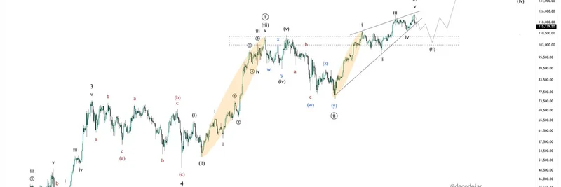 Bitcoin's Parabolic Rally Incoming: Elliott Wave Analysis Predicts Steep Upside