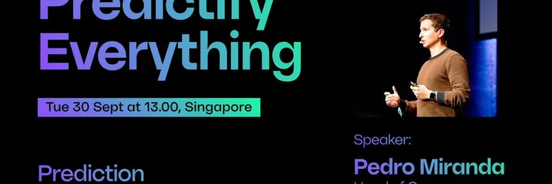 Solana 的预测资本市场革命：Pedro Miranda 在 Token 2049 的 Predictify Everything 演讲