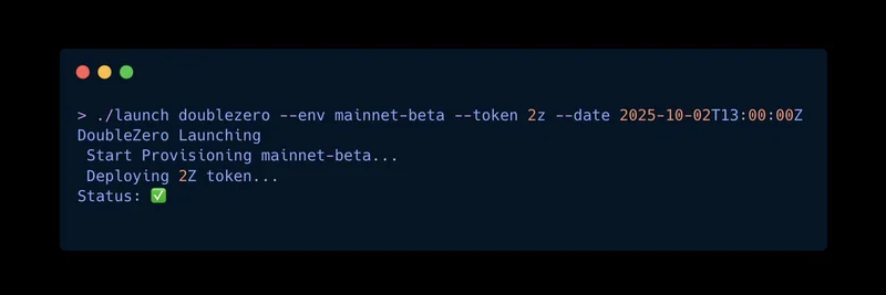 DoubleZero Mainnet-Beta 发布：一个小团队如何在不到一年内构建互联网替代方案