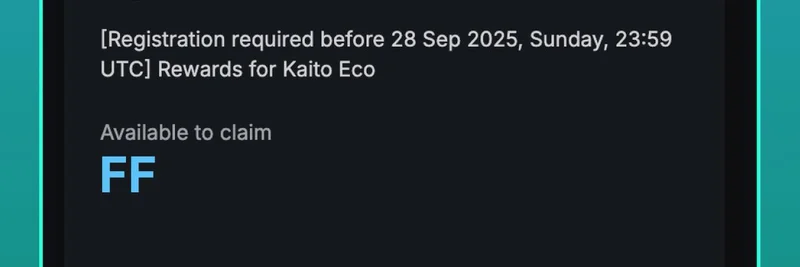 Kaito AI Adds Falcon Stable Kaito Eco Rewards to Airdrops Tab: Unlock Your Full Allocation