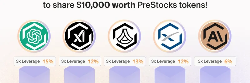 LavarageがPreStocksとBirdeyeと提携し、Pre-IPOレバレッジ取引で$10,000のギブアウェイを実施