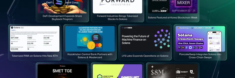 Solana Weekly Highlights: DeFi Expansions, RWA ATH, and Upcoming Token Launches