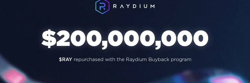 Raydium, $RAY 2억 달러 이상 바이백 돌파: Solana의 밈 토큰 생태계 강화