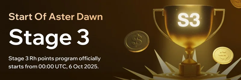 Aster DEX Stage 2 Airdrop: Claims Open October 14 with No Lockup Period