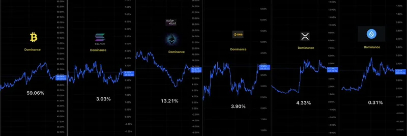 2025年10月の暗号ドミナンスダッシュボード：ミームトークントレーダーのための主要インサイト