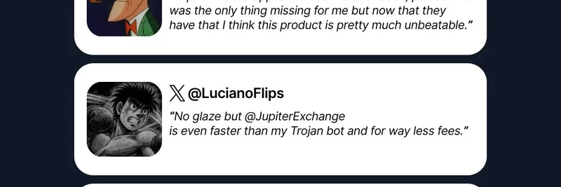 Jupiter Exchangeが暗号コミュニティから高評価：モバイルアプリとUniversal Sendが際立つ