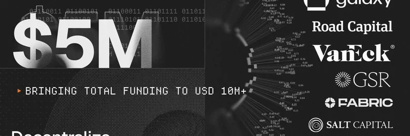 CrunchDAO 筹得 500 万美元资金，构建去中心化 AI 智能层