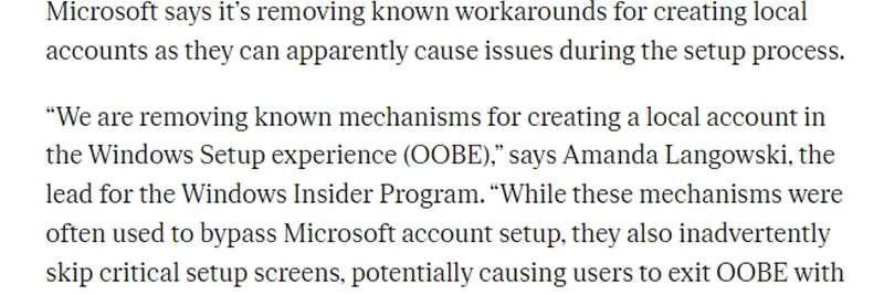 Microsoft's Local Accounts Removal Sparks Privacy Debate: Lessons for Blockchain and Meme Token Users