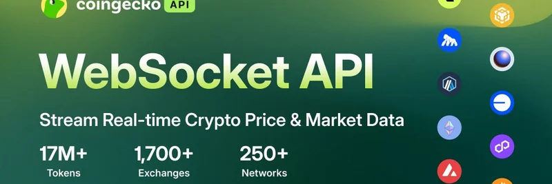 CoinGecko 全新 WebSocket API：为 Meme 代币交易者与 DEX 爱好者带来实时数据加速