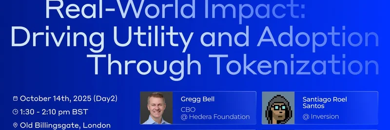 Hedera 재단, DAS London 2025에서 토큰화가 블록체인 유용성과 채택을 촉진하는 역할에 대해 논의